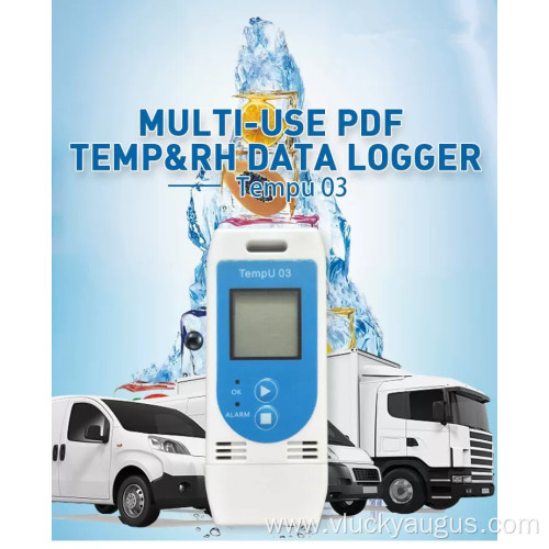 Single use USB Temperature data logger